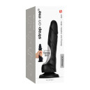 Фалоімітатор Strap-On-Me Sliding Skin Realistic Dildo Black S