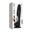 Фалоімітатор Strap-On-Me Sliding Skin Realistic Dildo Black XL