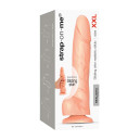 Фалоімітатор Strap-On-Me Sliding Skin Realistic Dildo Vanille XXL