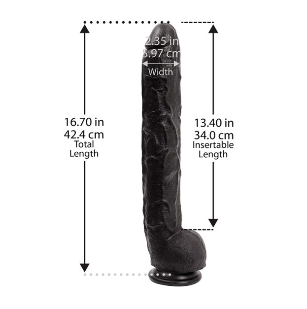 Фалоімітатор Doc Johnson Dick Rambone Cock Black