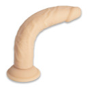 Фалоімітатор Naked Addiction — 9″ Silicone Dual Density Bendable Dildo Vanilla