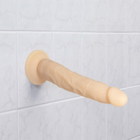 Фалоімітатор Naked Addiction — 9″ Silicone Dual Density Bendable Dildo Vanilla
