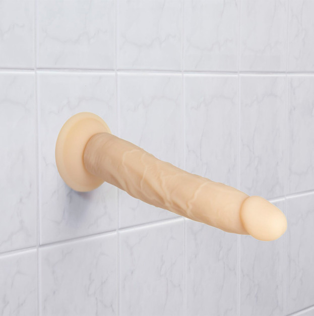 Фалоімітатор Naked Addiction — 9″ Silicone Dual Density Bendable Dildo Vanilla