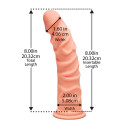 Фалоімітатор Doc Johnson The D - Ragin D - 8 Inch Without Balls ULTRASKYN