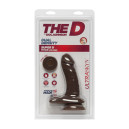 Фалоімітатор Doc Johnson The D - Super D - 6 Inch With Balls - ULTRASKYN - Chocolate