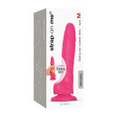 Фалоімітатор Strap-On-Me Sliding Skin Realistic Dildo Fuchsia M