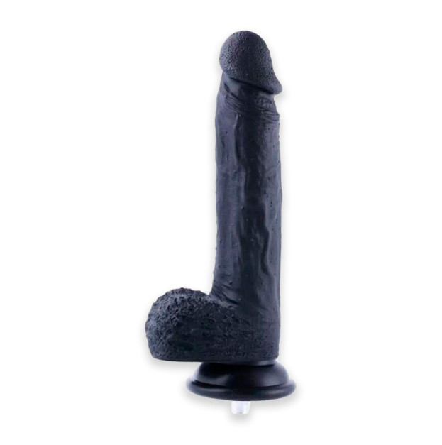 Силіконовий ділдо Hismith 8.3" Silicone Dildo Black