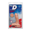 Фалоімітатор Doc Johnson The D - Super D - 6 Inch With Balls - ULTRASKYN - White