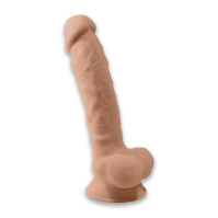 Фаллоимитатор с вибрацией SilexD Vetus Vibro Flesh Model 1 size 8in + LRS