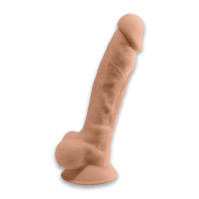 Фаллоимитатор с вибрацией SilexD Vetus Vibro Flesh Model 1 size 8in + LRS