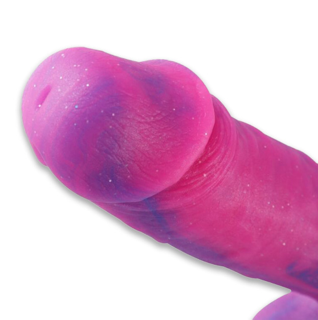 8.2″ Dildo with Vibe for Sex Machines Hismith Purple Silicone Dildo with Vibe