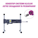 Фалоімітатор 8.2″ з вібрацією для секс-машин Hismith Purple Silicone Dildo with Vibe