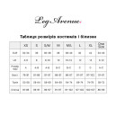 Портупея та гартери Leg Avenue Garter Body Harness with Detachable Back Handle Black L