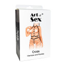 Набір портупея та трусики Art of Sex - Cross L-2XL