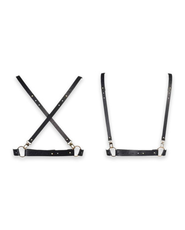 Портупея Bijoux Indiscrets MAZE - X Harness Black