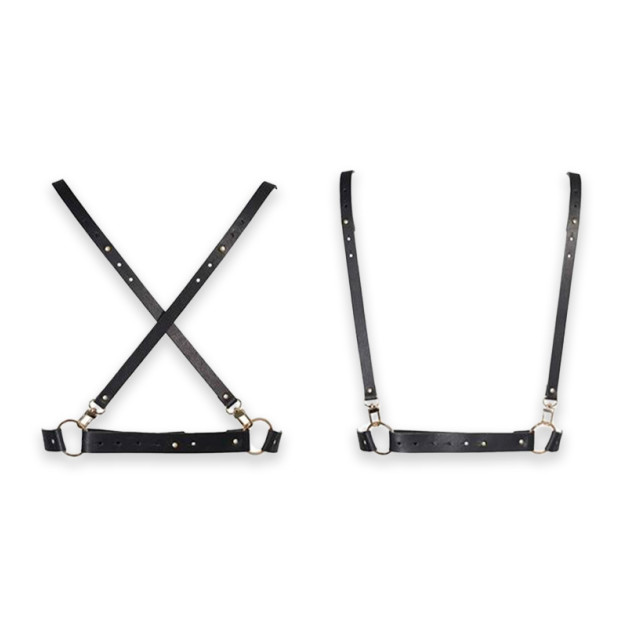 Портупея Bijoux Indiscrets MAZE - X Harness Black