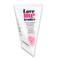 Розігріваюча масажна олія Love To Love LOVE ME TENDER Cotton candy 10 мл