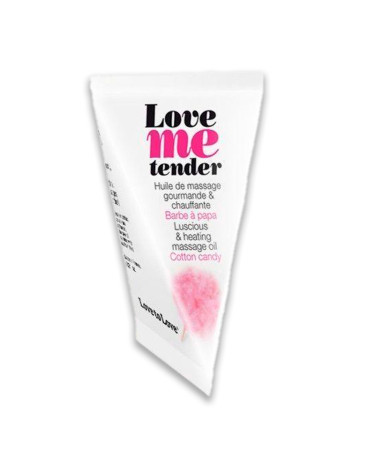 Розігріваюча масажна олія Love To Love LOVE ME TENDER Cotton candy 10 мл