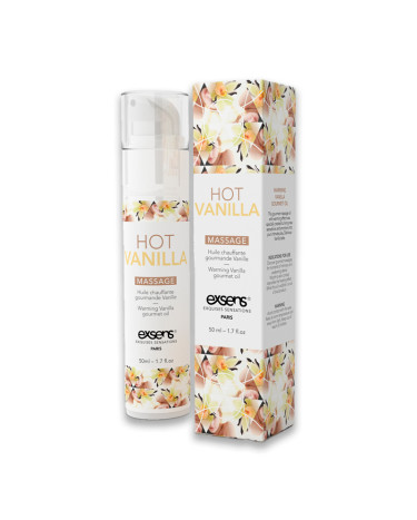 Їстівна масажна олія EXSENS Hot Vanilla 50мл