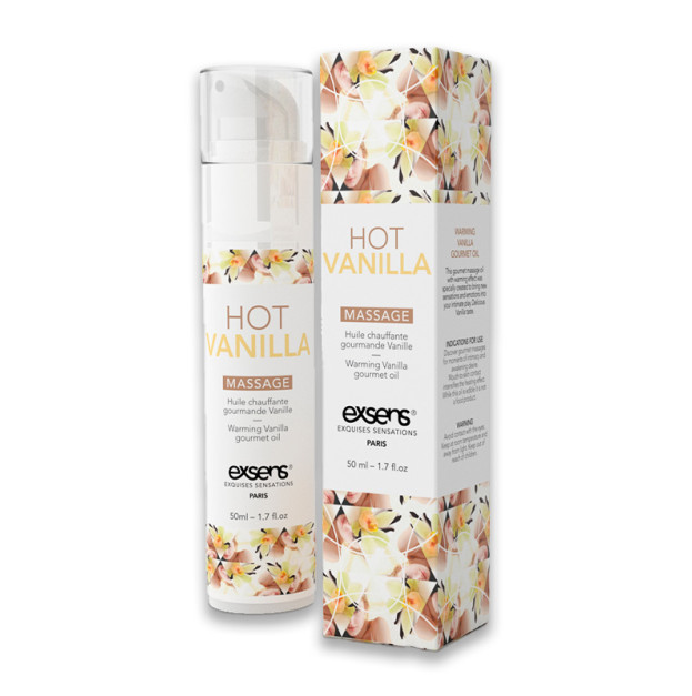 Їстівна масажна олія EXSENS Hot Vanilla 50мл