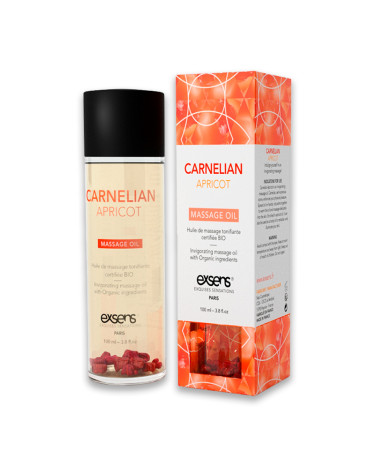 Массажное масло с сердоликом EXSENS Carnelian Apricot 100мл