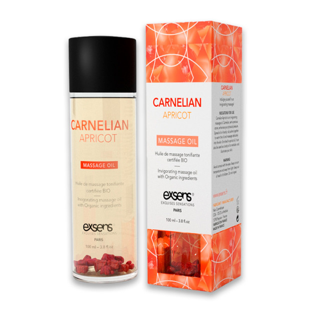 Массажное масло с сердоликом EXSENS Carnelian Apricot 100мл