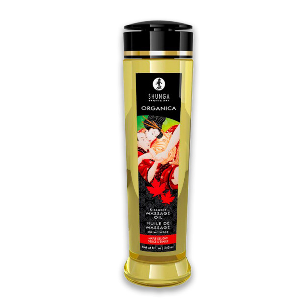Органічна масажна олія з вітаміном Е Shunga ORGANICA Maple Delight 240 мл