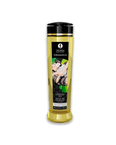 Органічна масажна олія з вітаміном Е Shunga ORGANICA Natural 240 мл
