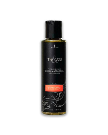 Масажна олія з феромонами Sensuva - Me & You Wild Passion Fruit & Island Guava 125 мл