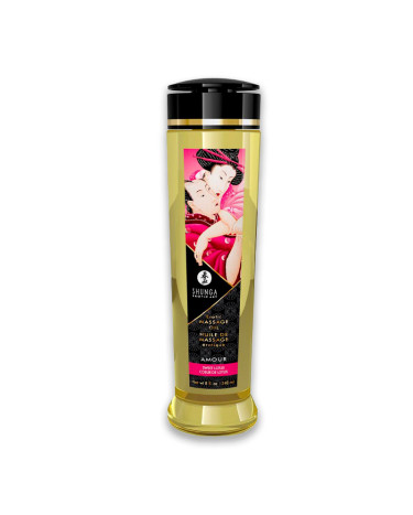 Зволожуюча масажна олія Shunga Amour Sweet Lotus 240 мл