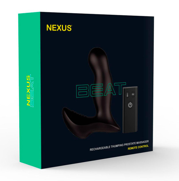 Масажер простати з пульсуючую перлиною і вібрацією Nexus Beat