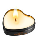 Свічка для масажу в формі сердечка Plaisirs Secrets Bubble Gum