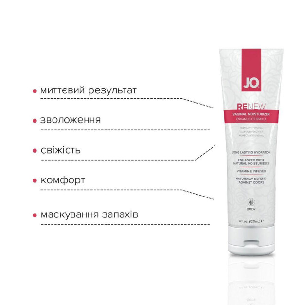 Восстанавливающий вагинальный крем System JO Renew Vaginal Moisturizer 120 мл