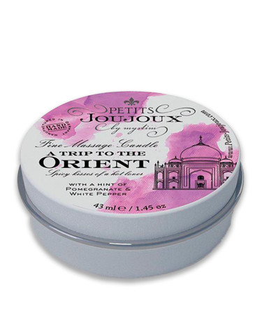 Свічка для масажу з афродизіаками Petits Joujoux - Orient - Pomegranate and White Pepper