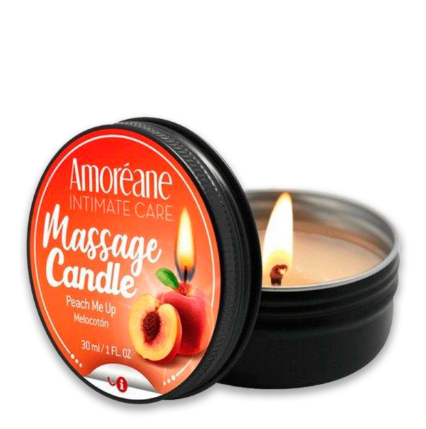 Свеча для массажа "Соблазнительный персик" Amoreane Peach Me Up