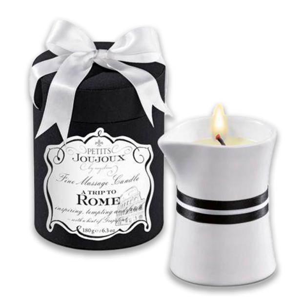 Свічка для масажу Petits Joujoux - Rome - Grapefruit and Bergamott