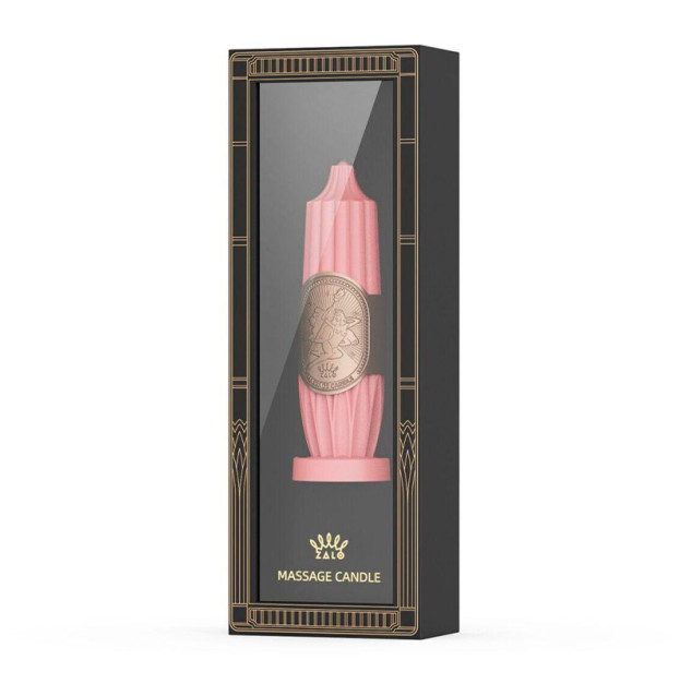 Розкішна масажна свічка Zalo Massage Candle Pink