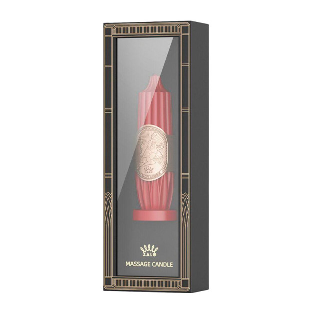 Розкішна масажна свічка Zalo Massage Candle Red