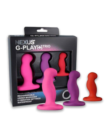 Набор массажеров простаты Nexus G-Play Trio Plus