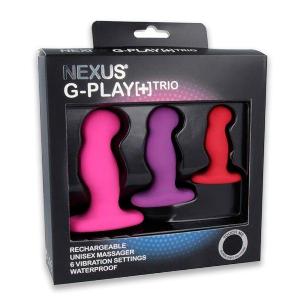 Набор массажеров простаты Nexus G-Play Trio Plus