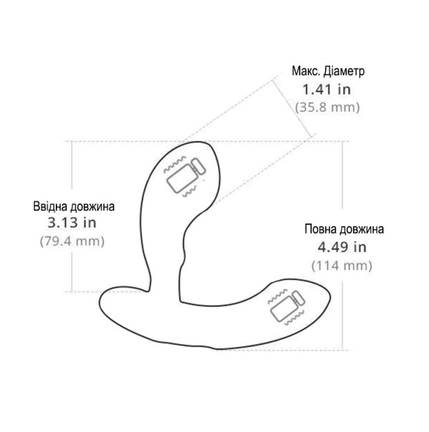 Массажер простаты Lovense Edge