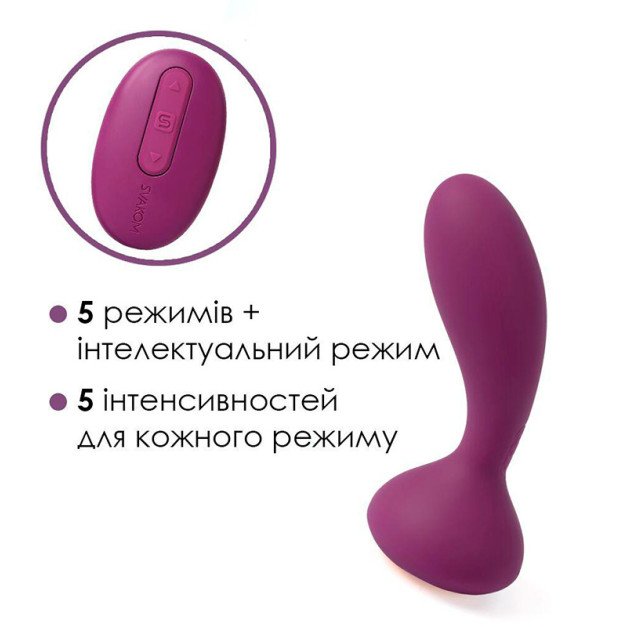 Массажер простаты Svakom Julie Violet