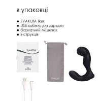 Массажер простаты Svakom Iker Black