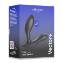 Масажер простати We-Vibe Vector+ Charocal Black