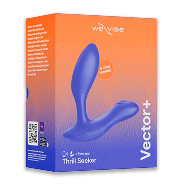Масажер простати We-Vibe Vector+ Royal Blue