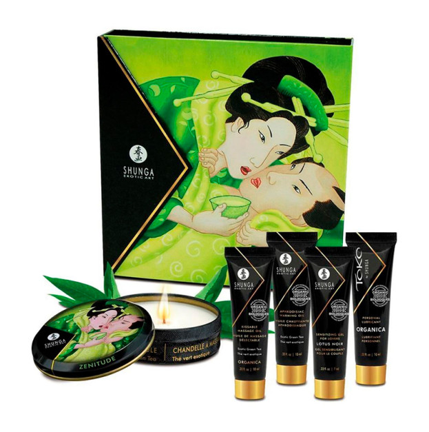Подарочный набор Shunga Geishas Secrets Organica Exotic Green Tea