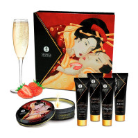 Подарочный набор Shunga Geishas Secrets Sparkling Strawberry Wine