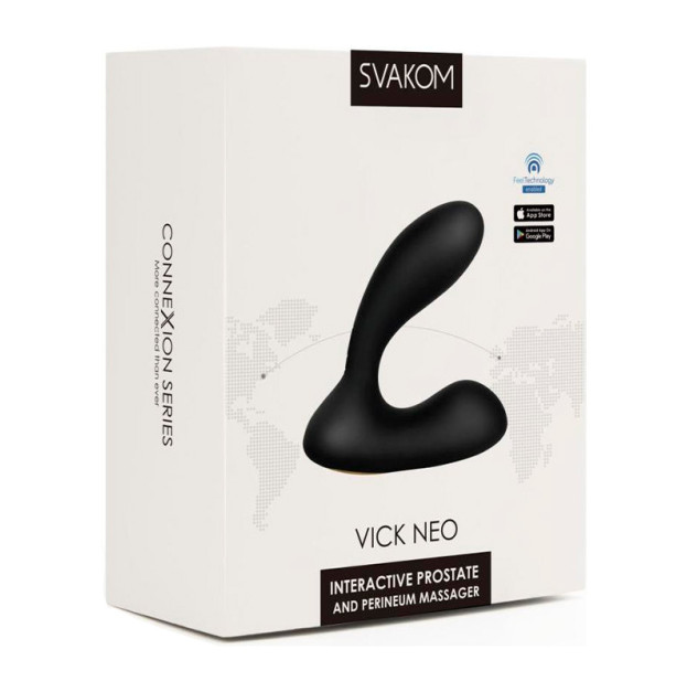 Інтерактивний масажер простати та вібратор точки G Svakom Vick Neo 2