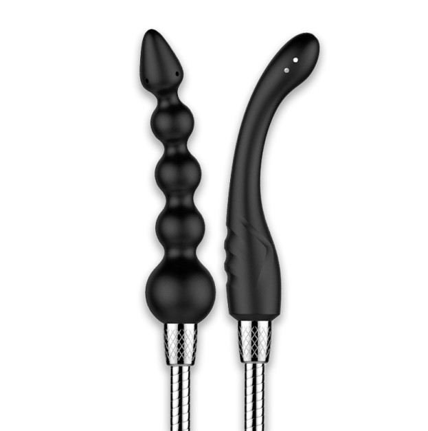 Набір анальних насадок для душу Nexus Advanced Shower Douche Duo Kit – Black
