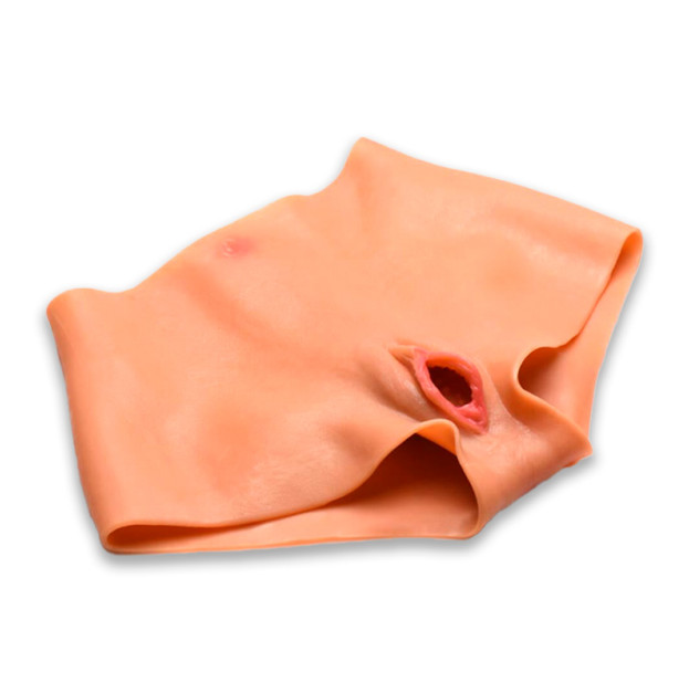 Накладна вагіна Master Series Silicone Vagina + Butt Panties - Large